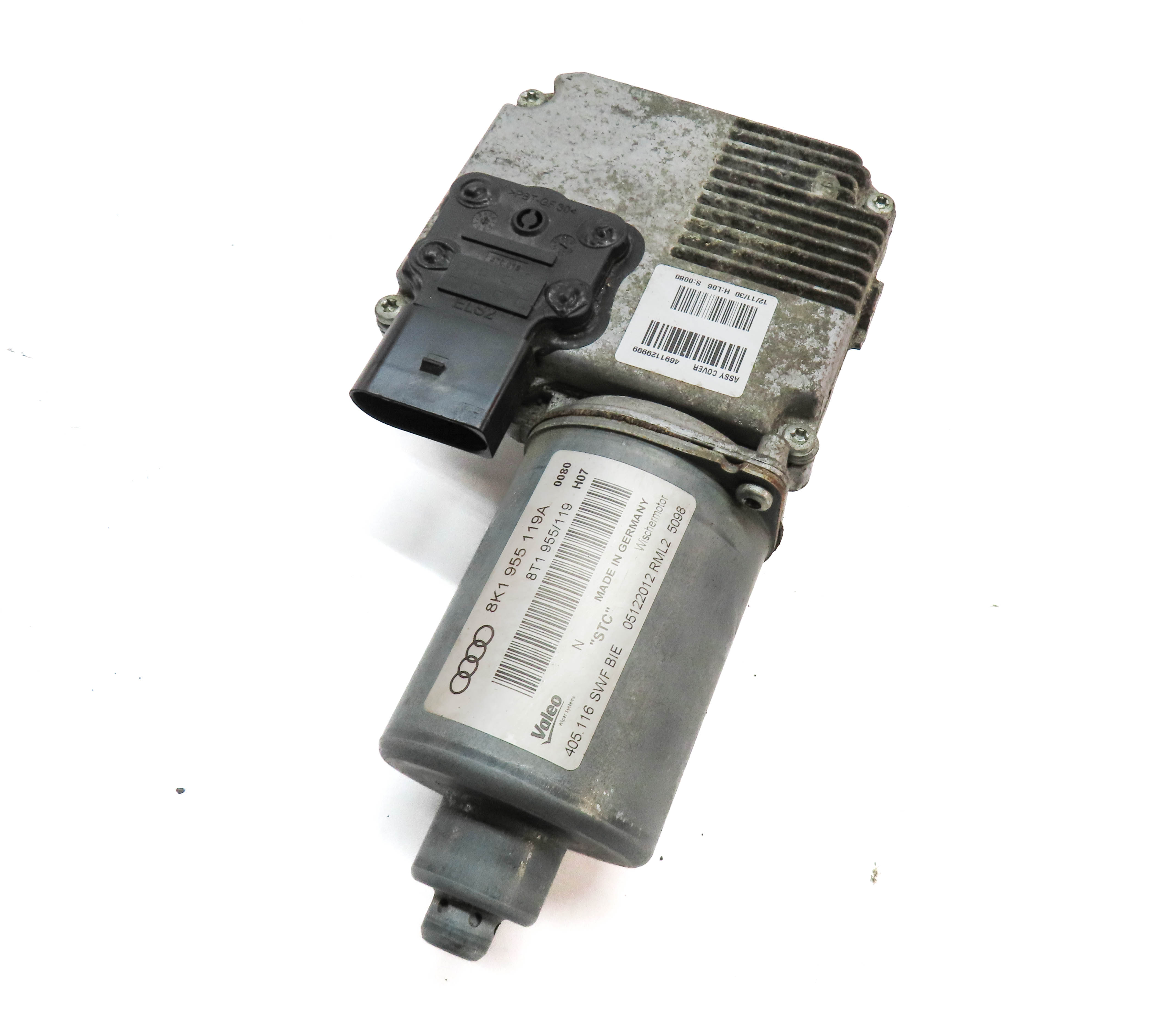 2009-2016 AUDI A4 S4 ALLROAD (B8 8K) FRONT WINDSHIELD WIPER MOTOR — exact item pictured